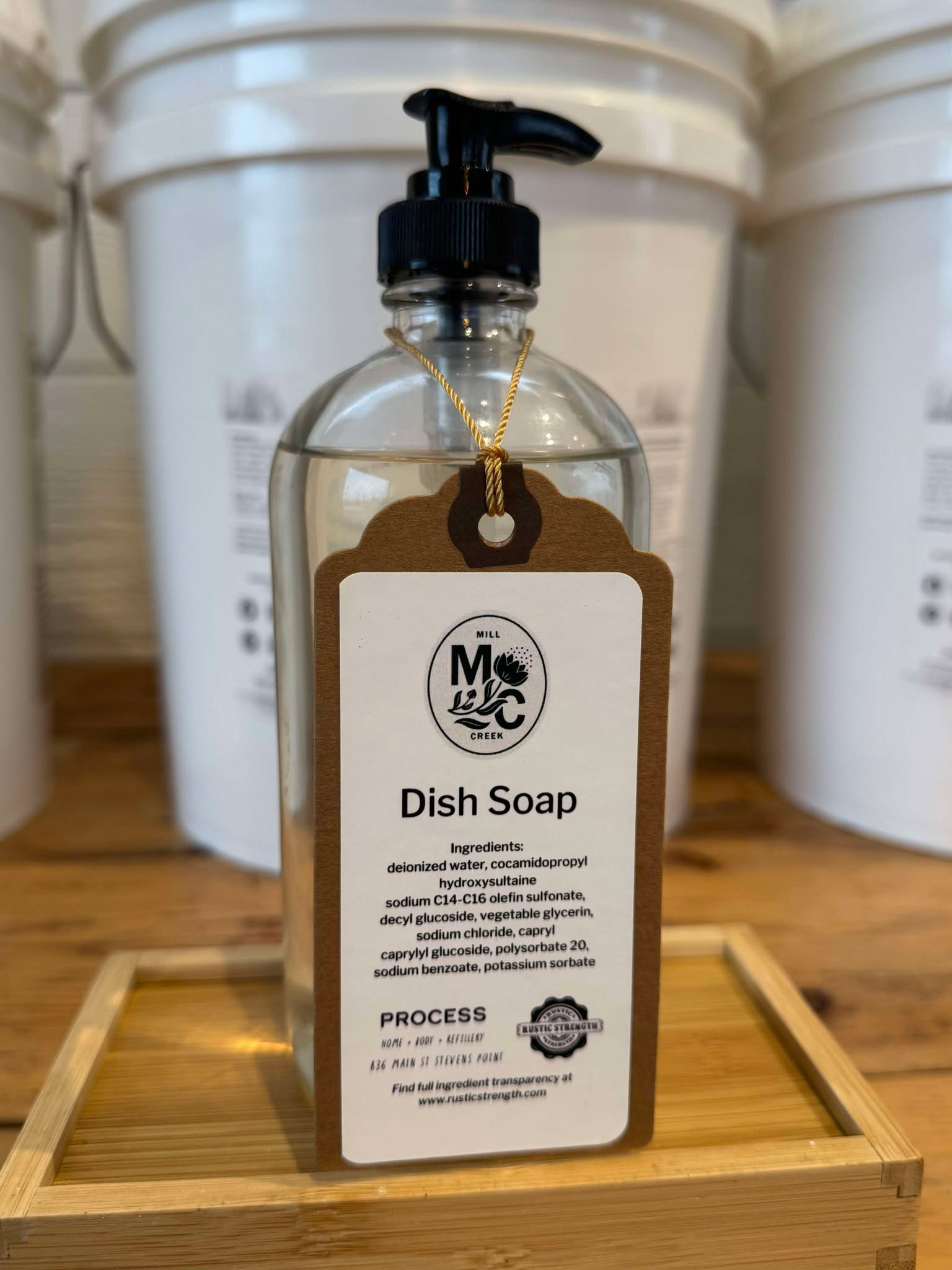 Rustic Strength Dishwashing Soap