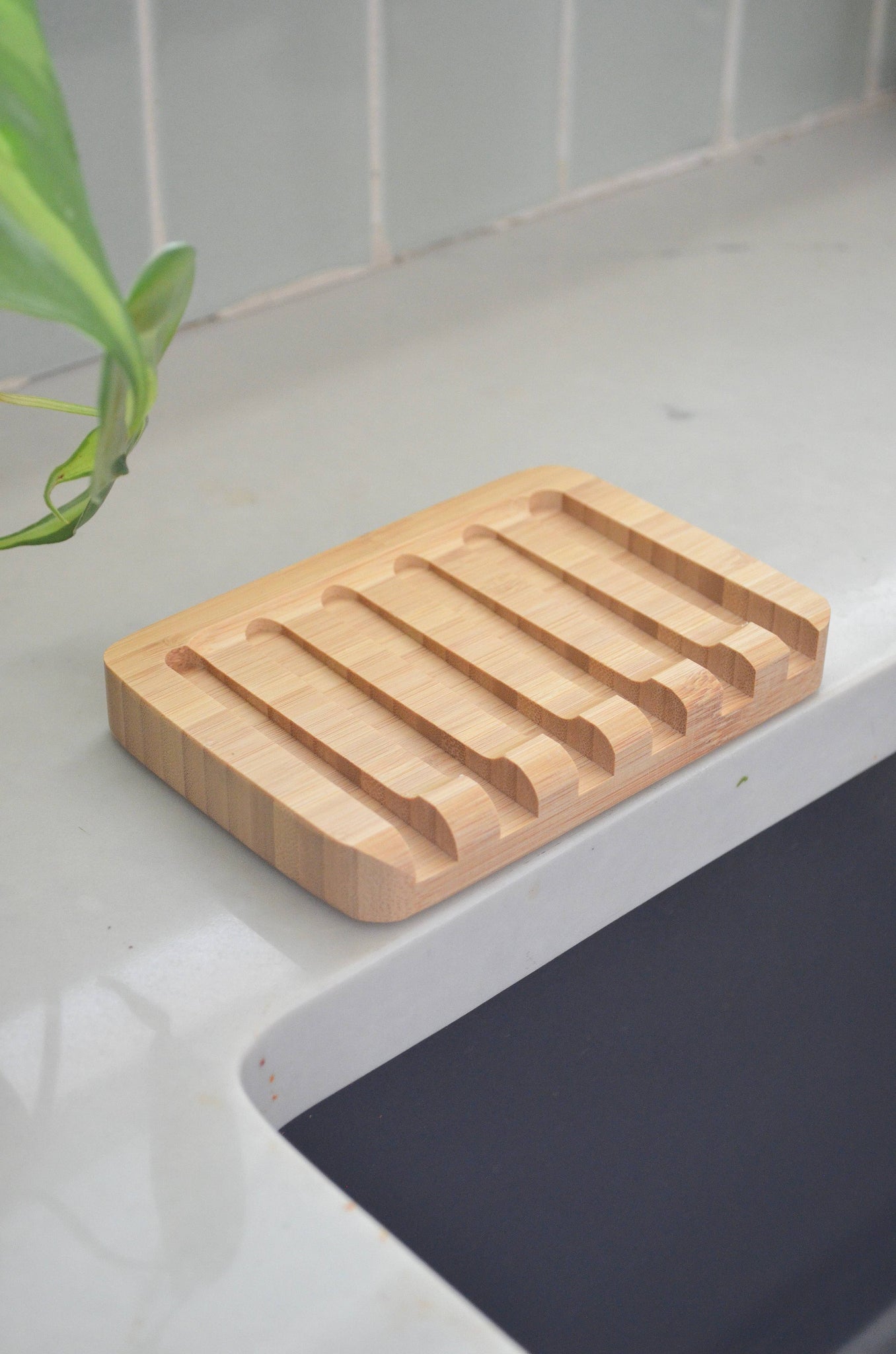 Bamboo Draining Soap Dish